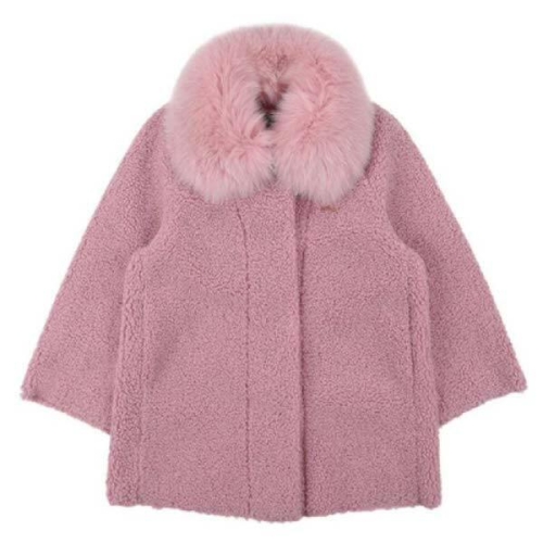 닥스키즈 20년겨울신상  리얼폭스 포그니 코트 DQW13CC70M_LP