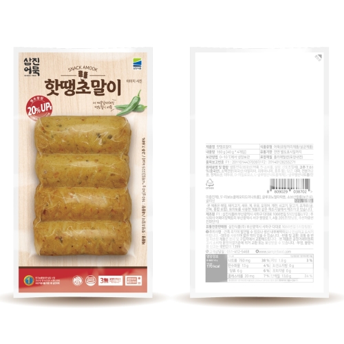 삼진식품 삼진어묵 삼진 핫 땡초말이 160g