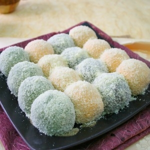 떡집닷컴  삼색두텁떡 60g30개 1.8kg 60g 30개