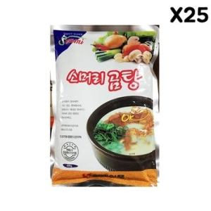 선미식품 선미 간편 반 조리 식품 소머리곰탕 25봉