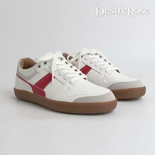 디자이어로즈 20대 30대 남성 가죽 스니커즈 단화 2cm  6603653