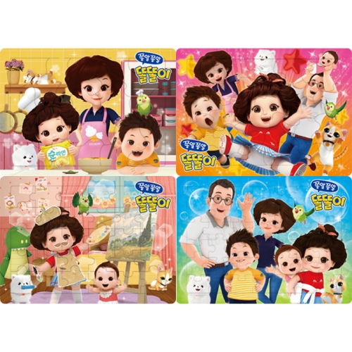 15 24 30 42조각 판퍼즐 코코몽 3  4종 -퍼즐사랑