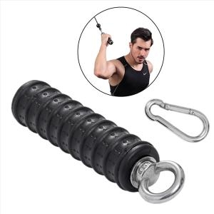 피트니스 싱글 암 핸들 삼두근 로프 풀다운 악력 홈 체육관 풀리 케이블 기계 부착 핸드 강화제 연습기