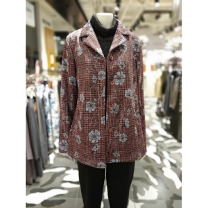 포라리 뉴코아강남 체크 무늬 기본 재킷 L144030