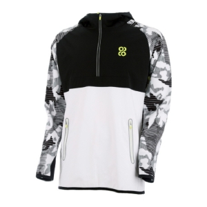 비트로  남성용 신축성 우수한 바람막이형 아노락 PZJK12081_WH