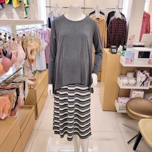 마더피아 와코루 임부복 임산부 임신초기∼출산이후까지 수유원피스 ROP1820