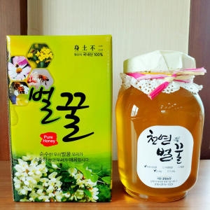100% 국내산 천연벌꿀 아카시아꿀 2.4kg 경북 상주