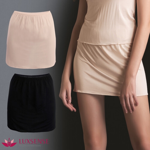 럭센스 인견천연섬유 레이스 슬립 하의 lsl 1235 e99s