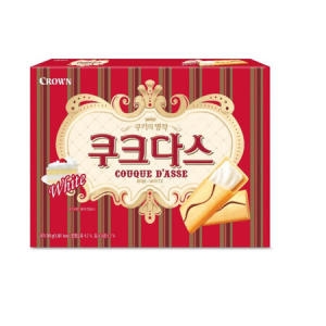 크라운제과  쿠크다스 화이트 289g