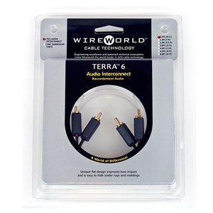 와이어월드  Terra 6 RCA 인터커넥터 케이블 [1m]