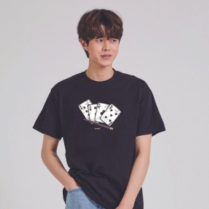 W73794E 키밍 할로윈 포커 데일리반팔티 그래픽티셔츠 4104754