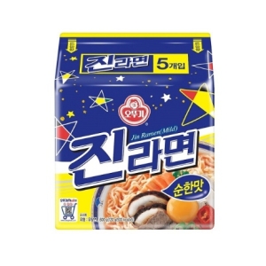 오뚜기  진라면순한면120g x5