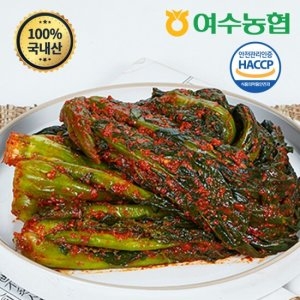 여수농협 여수돌산 갓김치5kg+갓김치2kg