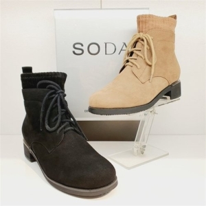 소다 여성 워커 부츠_FLB008
