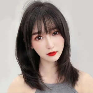 오너클랜 중단발 데일리 통가발 긴머리 여자가발_W5FAB57