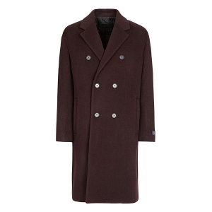 지이크 파렌하이트 F 와인 울 캐시미어 더블 코트 FDLAX7523