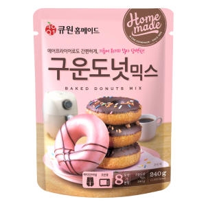 삼양사 큐원 홈메이드 구운 도넛믹스 240g [1개]