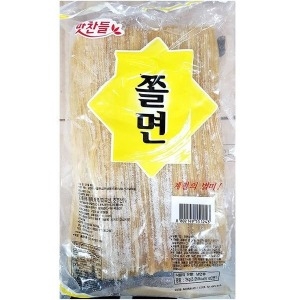 제이큐 맛찬들 식자재 쫄면사리 냉동보관 2kgX6