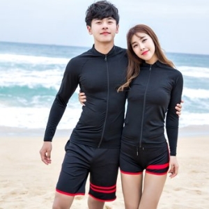 윙크핑크  블랙레드 래쉬가드세트 (2종) RG005