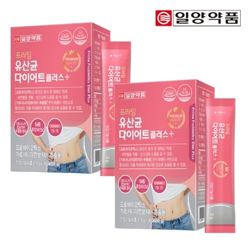 일양약품 프라임 유산균 다이어트 플러스 3g 30포