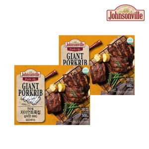 쟌슨빌  자이언트 폭립 갈비맛 BBQ 500g