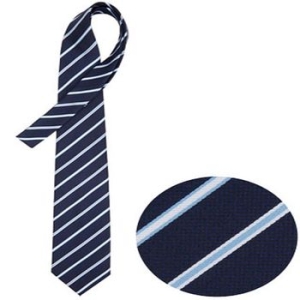 LTIE-078 평범한사선 넥타이  솔리드  네이비 솔리드