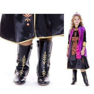 키즈키즈 겨울왕국2 안나 부츠 장화 유아 아동 코스튬 신발