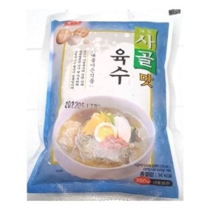 국물 열무 물냉면 가품 사골 대용량 냉동 세트 사리 냉면육수 350g x5