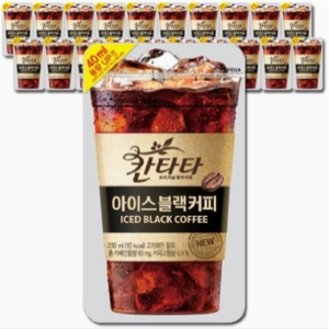 롯데칠성음료  칸타타 아이스 블랙 230ml