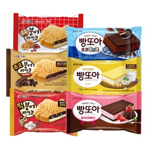 빙그레  빵또아 붕어싸만코 5종 10+10+10개 골라담기
