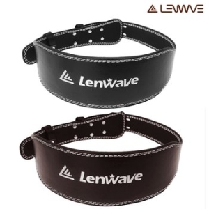 가죽벨트 블랙 M   런웨이브  가죽 역도벨트 허리보호대