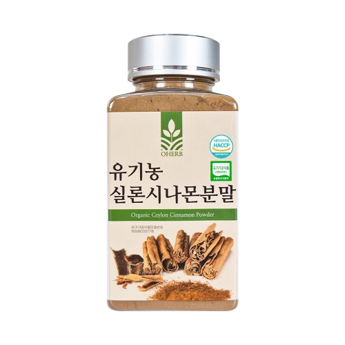 오허브 유기농 실론시나몬 계피 분말 100g