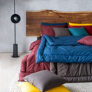 꼭지 비비 양면 탑스필 차렵세트 와인 S이불