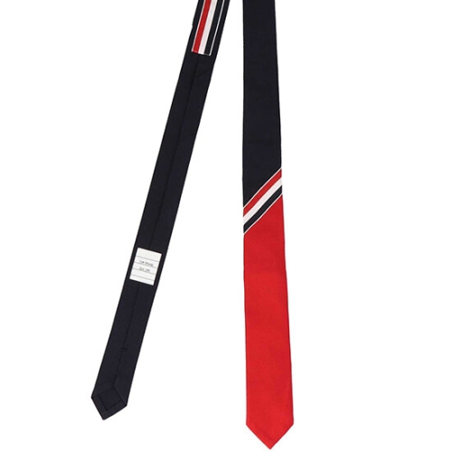 톰브라운 스트라이프 울 넥타이_MNL033F 05643 415