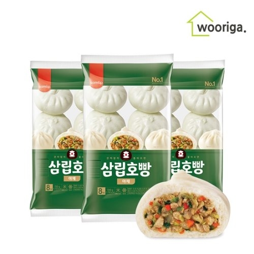 SPC삼립  삼립호빵 야채 호빵 90g