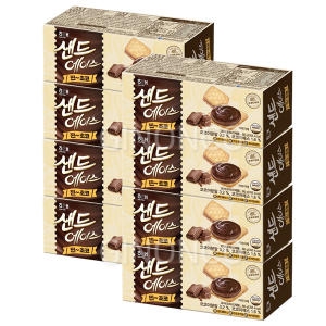 해태제과  샌드 에이스 찐 초코 68g 8개 쿠키 비스킷