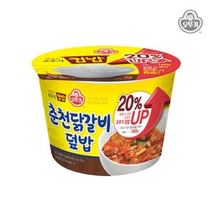 오뚜기  컵밥 춘천닭갈비덮밥 310g
