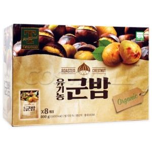 트레이더스 유기농 군밤 100g x 8입