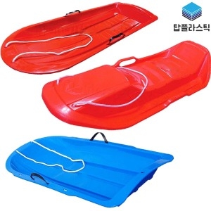 탑플라스틱  1인용 2인용 어린이 등받이 내쇼날 눈썰매 설매