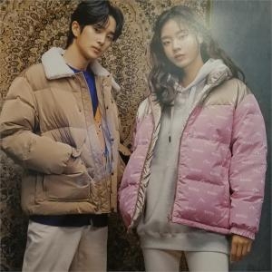 에비수 SH01 카라 보아배색 기획다운 ET4UDJ901