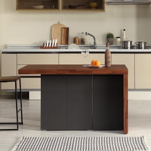 힐링가구 판도라 아일랜드 홈바 높은 식탁 type2 1200 4컬러