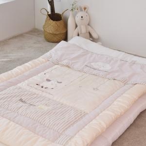 오가닉 코마사 60수 순면 사계절 아기 신생아 유아 차렵이  세트 출산준비 더품 베이비