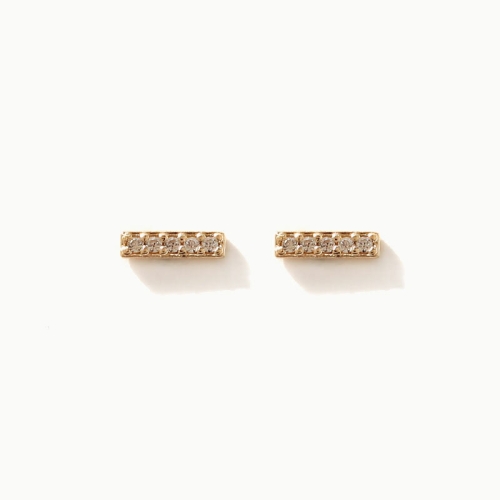 바이데이지  제이로렌 11G0100 일자바 큐빅 10k 골드
