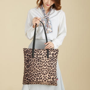4ALL 레오파드 숄더백 에코백_TFA856