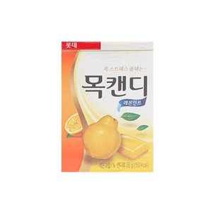 롯데제과 목캔디 레몬민트 38g [12개]