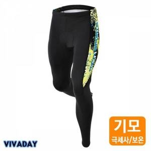 MCN MC-A137 란슬롯 기모 9부 패드팬츠