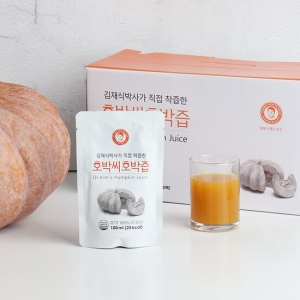 김재식헬스푸드 호박씨호박즙 100ml 30팩 4박스 총120팩