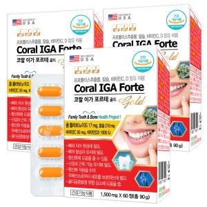 팜셀 코랄 이가 포르테 골드 1500mg 60정