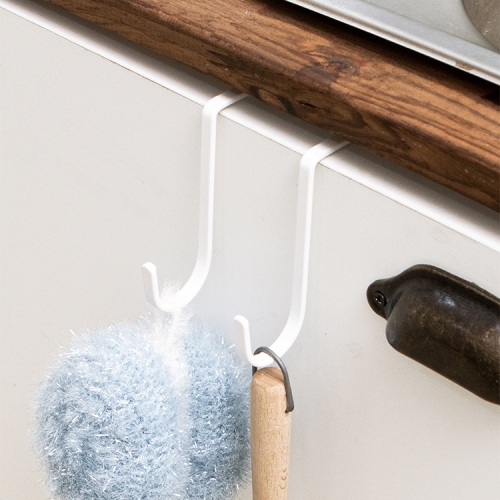 디오컴퍼니  이우아여사 더펜트리 화이트 M자 행주걸이 고리후크 2개