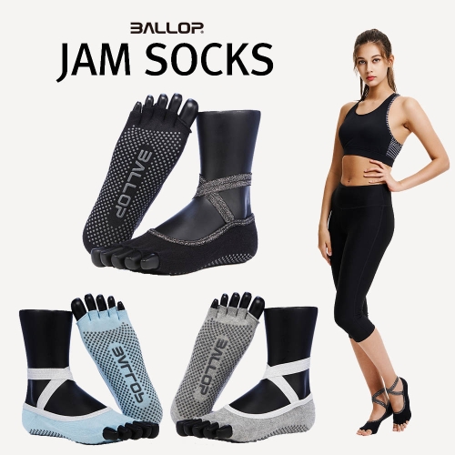 밸롭  잼삭스 필라테스 요가양말 필링 3칼라